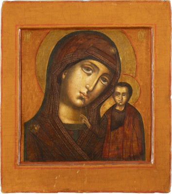 Picture FEINE IKONE MIT DER GOTTESMUTTER VON KASAN (KASANSKAJA)