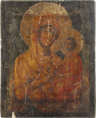 Bild IKONE MIT DER GOTTESMUTTER VON TICHWIN (TICHWINSKAJA)