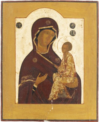 Bild IKONE MIT DER GOTTESMUTTER VON TICHWIN (TICHWINSKAJA)
