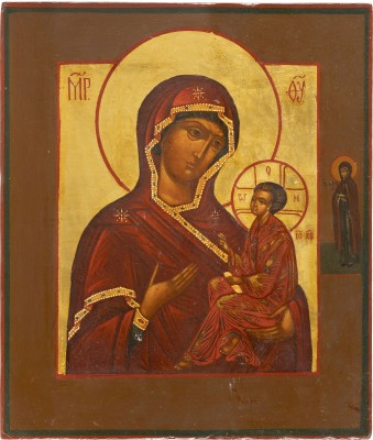 Picture IKONE MIT DER GOTTESMUTTER VON TICHWIN (TICHWINSKAJA)