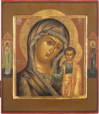 Picture IKONE MIT DER GOTTESMUTTER VON KASAN (KASANSKAJA)