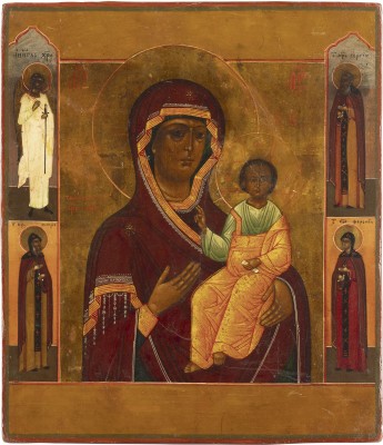 Picture IKONE MIT DER GOTTESMUTTER VON SMOLENSK (SMOLENSKAJA)