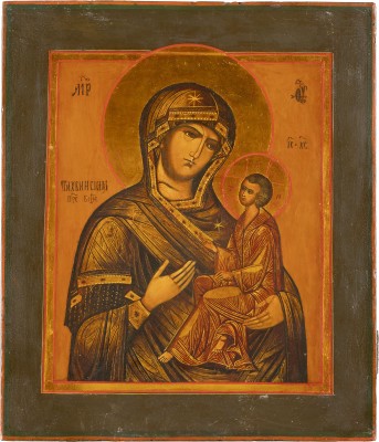 Picture GROSSE IKONE MIT DER GOTTESMUTTER VON TICHWIN (TICHWINSKAJA)