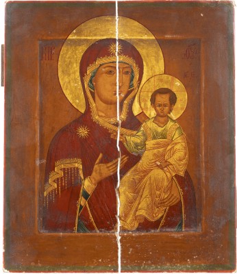 Bild IKONE MIT DER GOTTESMUTTER VON SMOLENSK (SMOLENSKAJA)