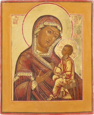 Bild IKONE MIT DER GOTTESMUTTER VON TICHWIN (TICHWINSKAJA)