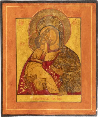 Picture IKONE MIT DER GOTTESMUTTER VON WLADIMIR (WLADIMIRSKAJA)