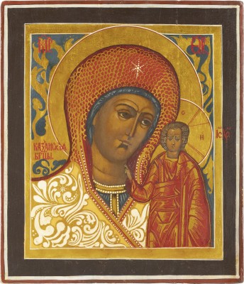 Picture IKONE MIT DER GOTTESMUTTER VON KASAN (KASANSKAJA)
