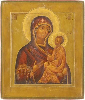 Bild IKONE MIT DER GOTTESMUTTER VON TICHWIN (TICHWINSKAJA)