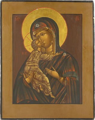 Bild IKONE MIT DER GOTTESMUTTER VON WLADIMIR (WLADIMIRSKAJA)