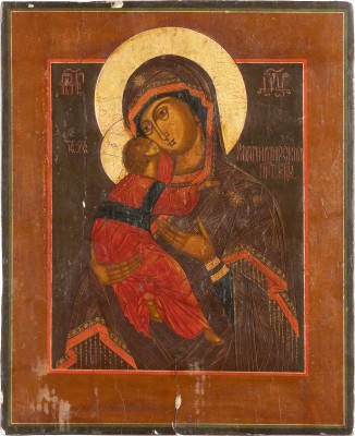 Picture IKONE MIT DER GOTTESMUTTER VON WLADIMIR (WLADIMIRSKAJA)