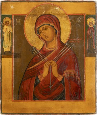 Picture IKONE MIT DER GOTTESMUTTER DER 'SIEBEN SCHMERZEN'