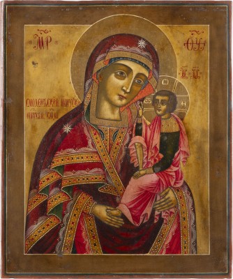 Picture IKONE MIT DER GOTTESMUTTER VON SCHUJA UND SMOLENSK