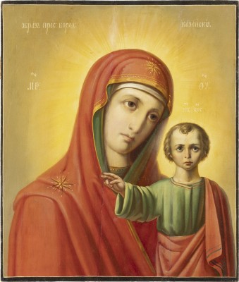 Picture IKONE MIT DER GOTTESMUTTER VON KASAN (KASANSKAJA)