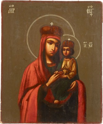Picture IKONE MIT DER GOTTESMUTTER VON TSCHERNIGOW (TSCHERNIGOWSKAJA)