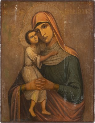 Picture MONUMENTALE IKONE MIT DER GOTTESMUTTER 'AUFFINDEN DER VERLORENEN'