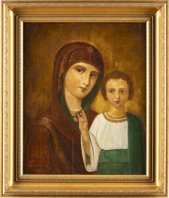 Picture GROSSFORMATIGE IKONE MIT DER GOTTESMUTTER VON KASAN (KASANSKAJA)