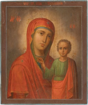 Bild IKONE MIT DER GOTTESMUTTER VON KASAN (KASANSKAJA)