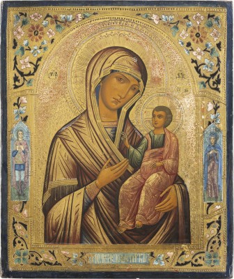 Picture IKONE MIT DER GOTTESMUTTER VON SMOLENSK (SMOLENSKAJA)