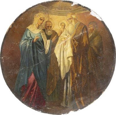 Picture IKONE MIT DER DARBRINGUNG CHRISTI IM TEMPEL