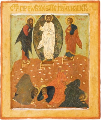 Bild KLEINE IKONE MIT DER VERKLÄRUNG CHRISTI