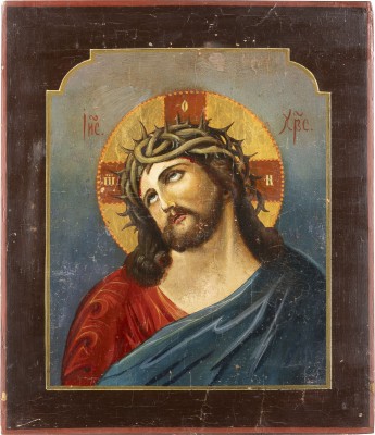 Picture IKONE MIT DEM DORNENGEKRÖNTEN CHRISTUS