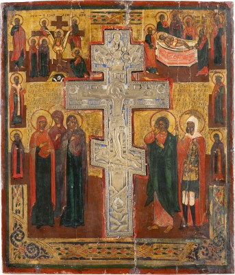 Bild STAUROTHEK MIT DER KREUZABNAHME UND GRABLEGUNG CHRISTI