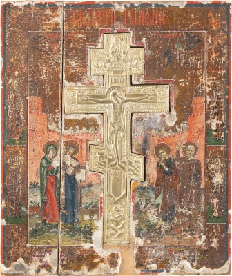 Bild STAUROTHEK MIT DER KREUZIGUNG CHRISTI