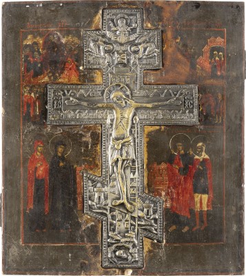 Bild STAUROTHEK MIT DER KREUZIGUNG CHRISTI