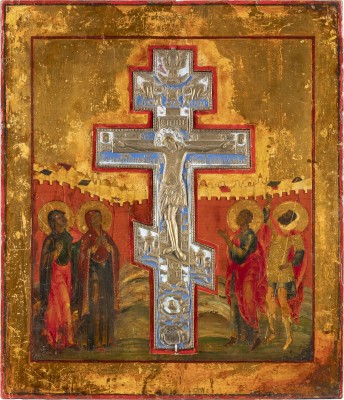 Bild GROSSE STAUROTHEK MIT DER KREUZIGUNG CHRISTI