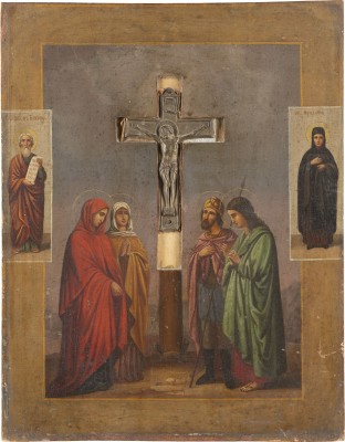 Bild STAUROTHEK MIT DER KREUZIGUNG CHRISTI