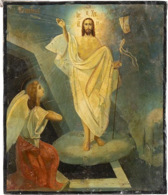 Bild IKONE MIT DER AUFERSTEHUNG CHRISTI