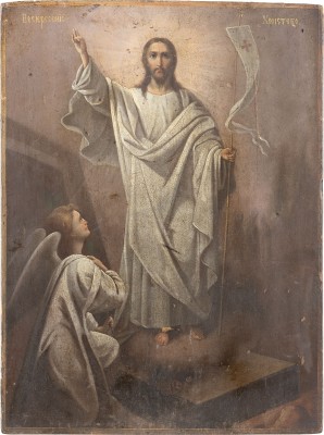 Bild IKONE MIT DER AUFERSTEHUNG CHRISTI