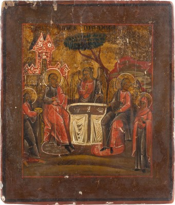 Picture IKONE MIT DER ALTTESTAMENTLICHEN DREIFALTIGKEIT