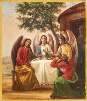 Picture IKONE MIT DER ALTTESTAMENTLICHEN DREIFALTIGKEIT