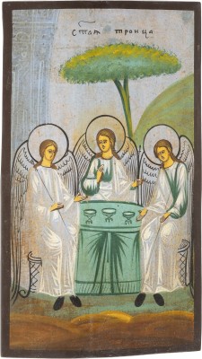 Picture IKONE MIT DER ALTTESTAMENTLICHEN DREIFALTIGKEIT