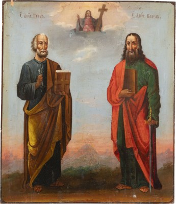 Picture IKONE MIT DEN APOSTELN PETRUS UND PAULUS