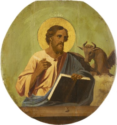 Bild IKONE MIT DEM EVANGELISTEN LUKAS