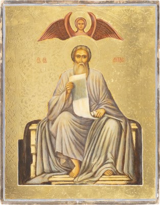 Picture GROSSFORMATIGE IKONE MIT DEM EVANGELISTEN MATTHÄUS