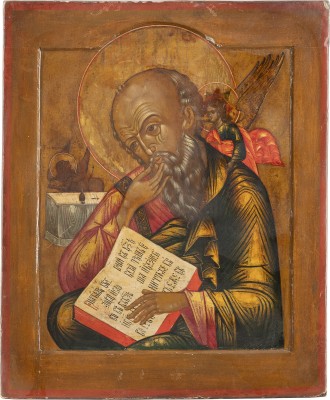 Picture IKONE MIT JOHANNES, THEOLOGE IM SCHWEIGEN