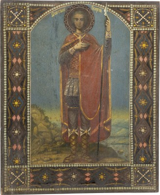 Picture IKONE MIT DEM KRIEGER-HEILIGEN GEORG