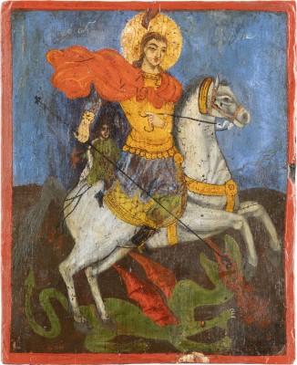 Picture IKONE MIT DEM HEILIGEN GEORG DEM DRACHENTÖTER