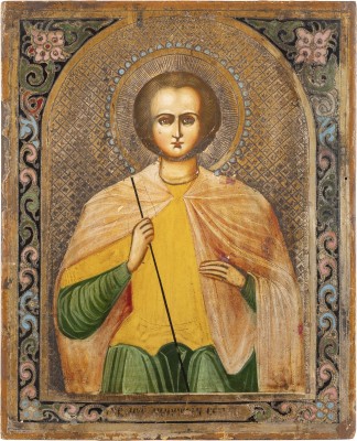 Picture KLEINE IKONE MIT DEM HEILIGEN DEMETRIUS VON THESSALONIKI