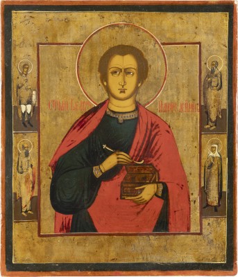 Picture IKONE MIT DEM HEILIGEN PANTELEIMON