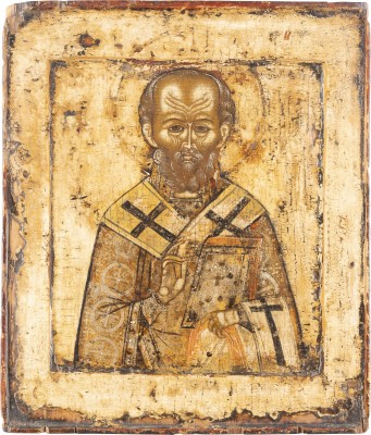 Picture IKONE MIT DEM HEILIGEN NIKOLAUS VON MYRA