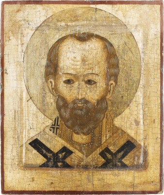 Picture IKONE MIT DEM HEILIGEN NIKOLAUS VON MYRA