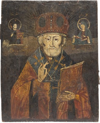 Picture IKONE MIT DEM HEILIGEN NIKOLAUS DEM WUNDERTÄTER