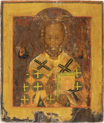 Bild IKONE MIT DEM HEILIGEN NIKOLAUS VON MYRA