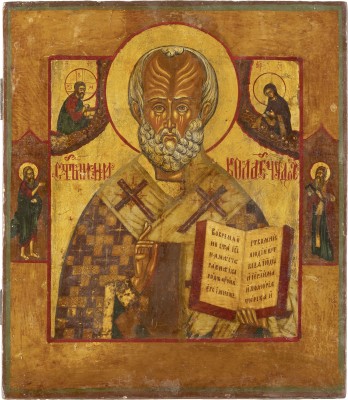 Picture IKONE MIT DEM HEILIGEN NIKOLAUS VON MYRA