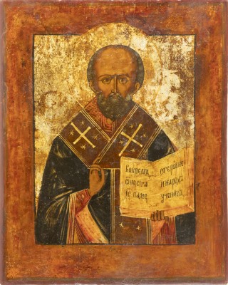 Picture IKONE MIT DEM HEILIGEN NIKOLAUS VON MYRA