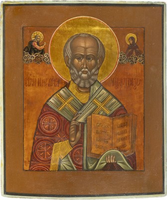 Picture IKONE MIT DEM HEILIGEN NIKOLAUS VON MYRA